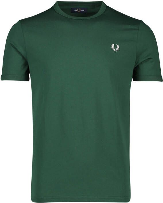 Fred Perry Groen t-shirt
