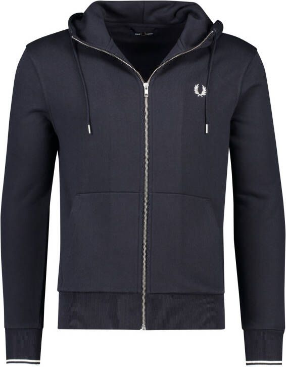 Fred Perry Sweatvest donkerblauw