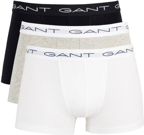 Gant Boxershorts 3-Pack Trunk Multicolor - Foto 1