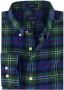 Gant casual overhemd normale fit donkerblauw geruit katoen - Thumbnail 2