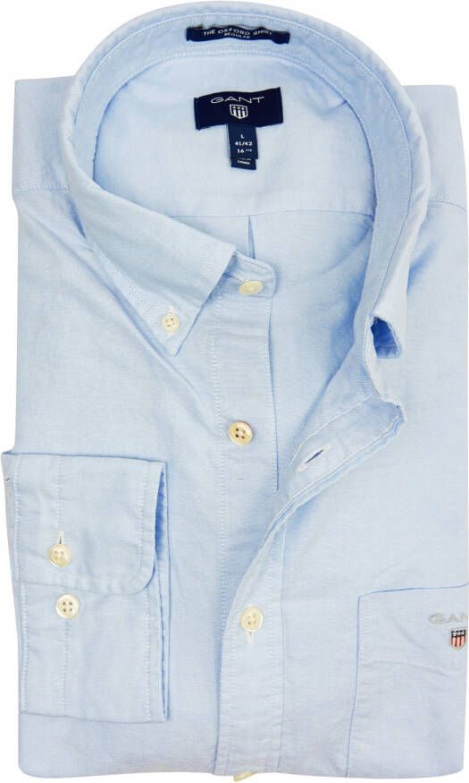 Gant Oxford overhemd button down blauw