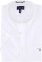Gant Casual wit overhemd met korte mouwen White Heren - Thumbnail 2