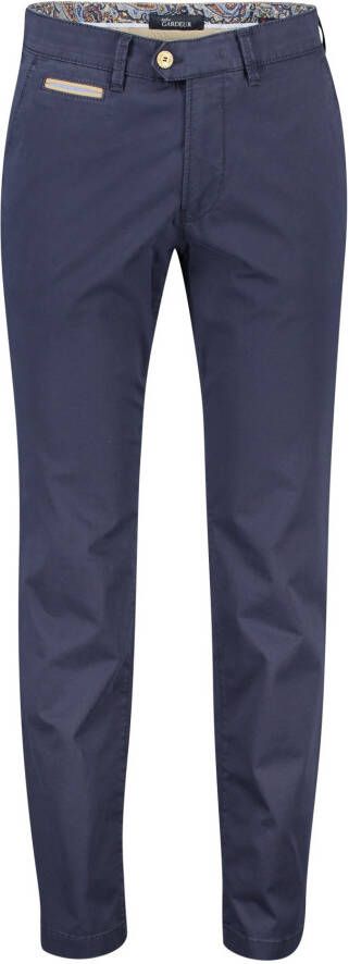 Gardeur Donkerblauwe Katoenen Broek Slim Fit Blue Heren - Foto 7