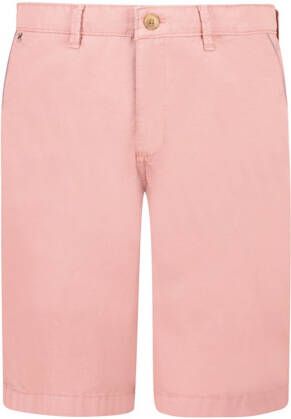 Gardeur korte broek Jasper roze effen katoen
