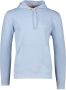 Hugo Boss hoodie sweater lichtblauw effen 100% katoen - Thumbnail 2