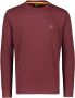 Hugo Boss Bordeaux Sweater Ronde Hals Katoen Red Heren - Thumbnail 3