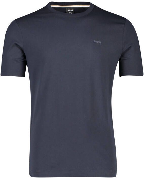 Boss Moeteloze Elegantie Korte Mouw T-Shirt Blue Heren