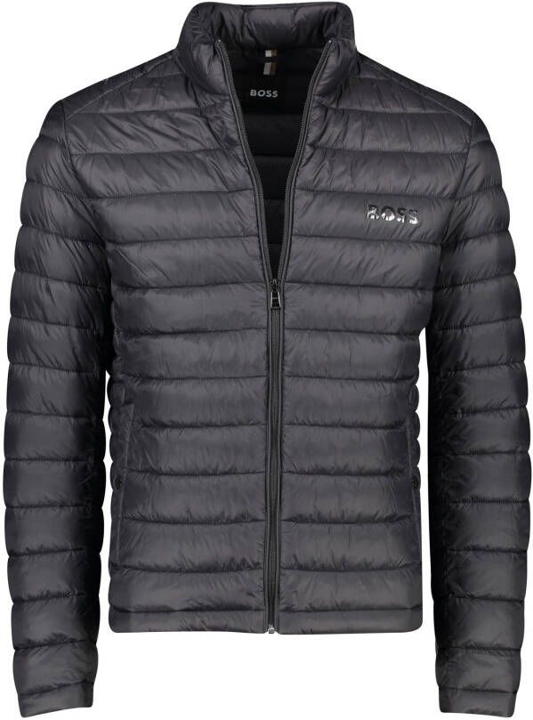 Boss Gewatteerd jack met labelprint model 'Calanos'