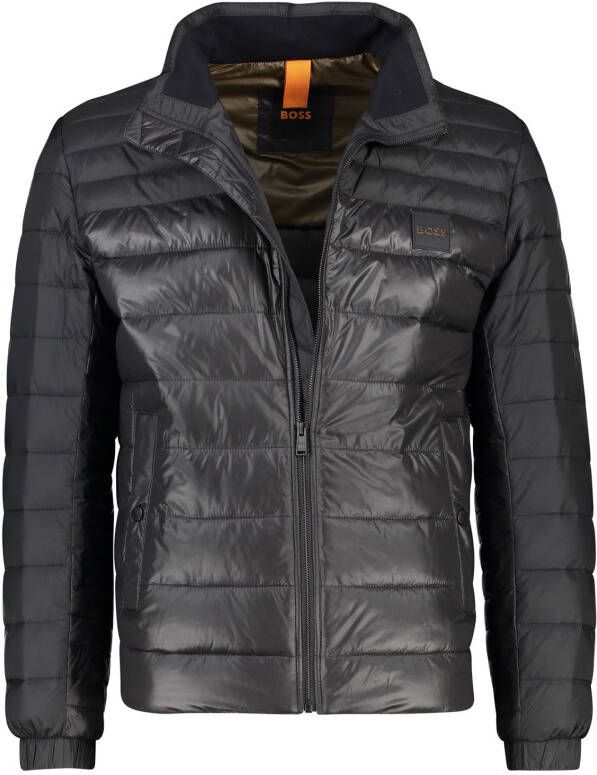 Boss Orange Gewatteerd jack met steekzakken opzij model 'Oden'