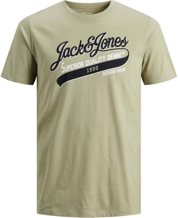 Jack & Jones PlusSize T-shirt Logo Tee T m maat 6XL