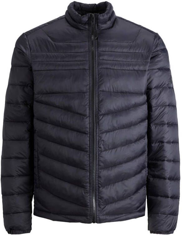 Jack & Jones Plus SIZE gewatteerd jack met steekzakken model 'HERO'