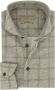 John Miller business overhemd Tailored Fit slim fit groen geruit katoen - Thumbnail 2
