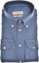 John Miller Donkerblauwe Shirtjurk met Slim Fit Blue Heren - Thumbnail 1
