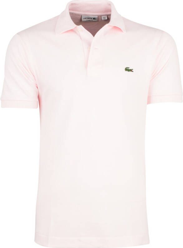 LACOSTE Heren Polo's & T-shirts Original L 12.12 Poloshirt Slim Fit Lichtroze - Foto 15