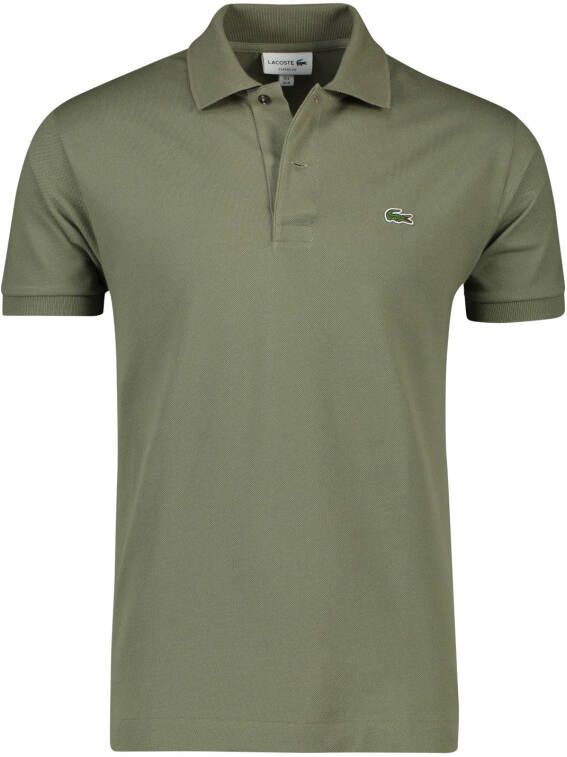 Lacoste Groene polo met korte mouwen Classic Fit Green Heren - Foto 2