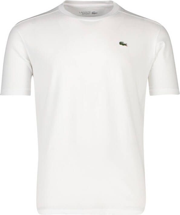 Lacoste t-shirt wit ronde hals - Foto 4