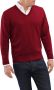 Maerz herentrui v-hals bordeaux merinowol - Thumbnail 2