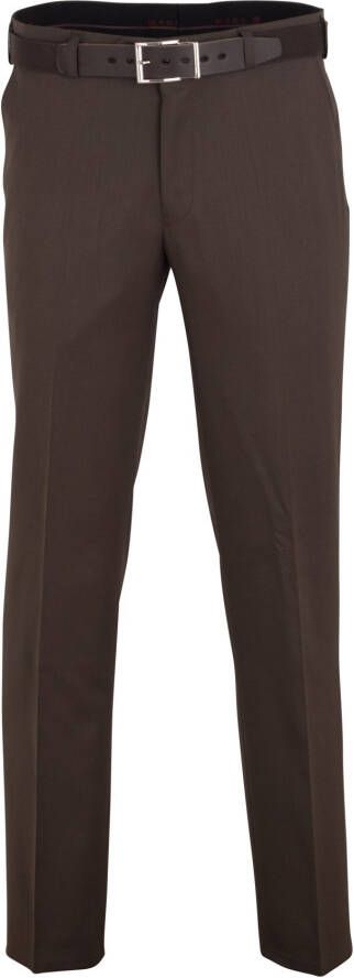 M.E.N.S. Mens broek donker bruin Madrid U