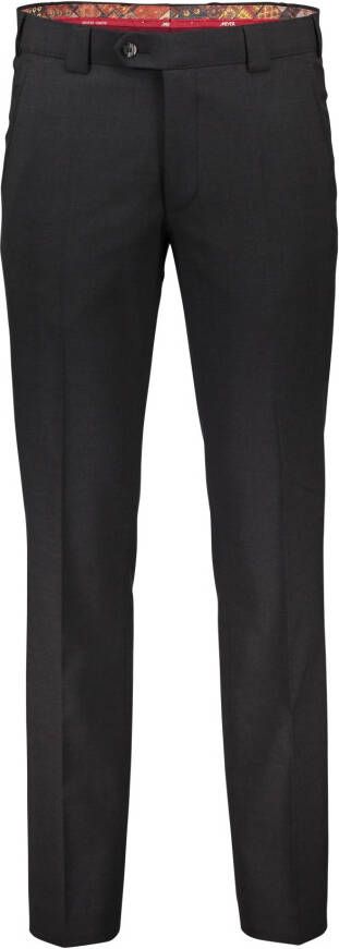 Meyer Pantalon Roma Wolmix Antraciet Zwart Heren - Foto 4
