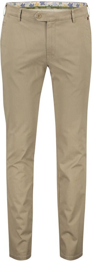 Meyer katoenen broek tokyo bruin effen katoen