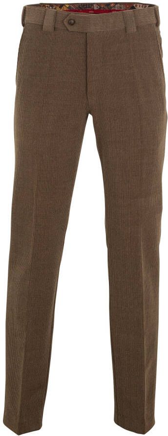 Meyer Broek Chino Roma Wol Corduroy Olijfgroen - Foto 2