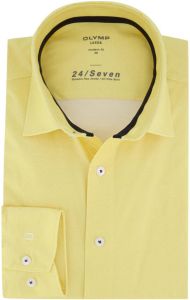 Olymp Geel overhemd 24 Seven Modern Fit