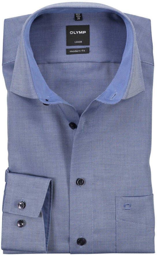 Olymp Modern fit zakelijk overhemd met kentkraag