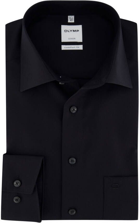 OLYMP Businessoverhemd Luxor comfort fit Met borstzak strijkvrij