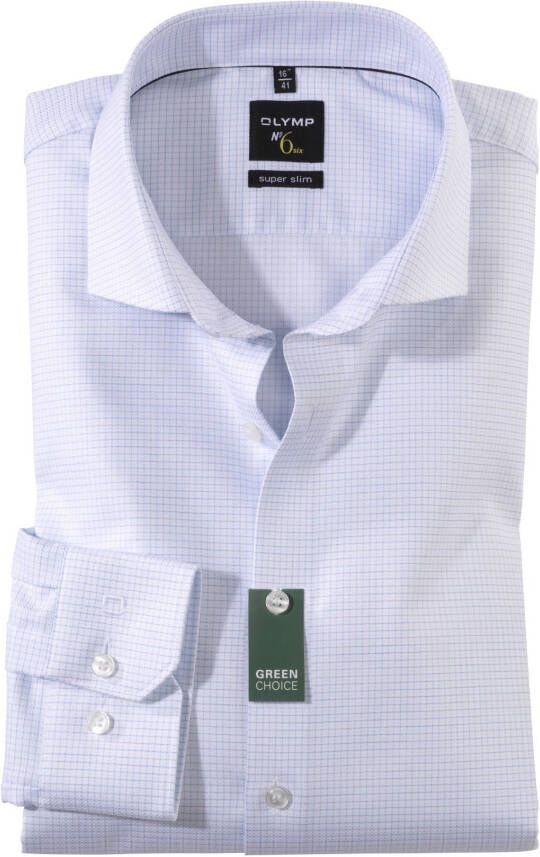 OLYMP No. Six Super slim fit zakelijk overhemd met kentkraag model 'ROYAL KENT'