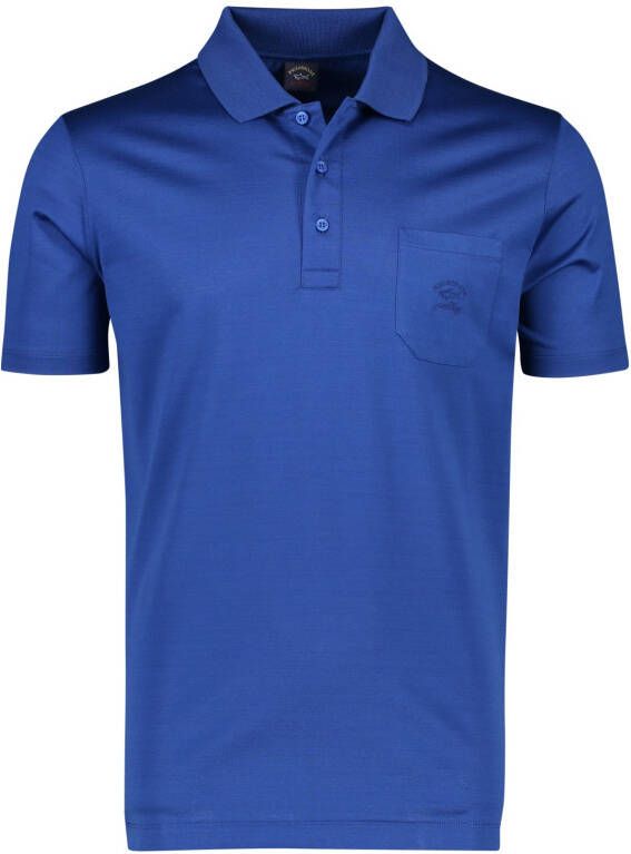 PAUL & SHARK Blauwe polo
