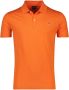 PAUL & SHARK Organische Grijze Marmeren Polo Shirt Oranje Heren - Thumbnail 2