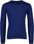 PAUL & SHARK Blauwe Sweaters met PaulShark Heritage Patch Blue Heren - Thumbnail 2