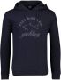 PAUL & SHARK Sweatshirt met mega bedrukt logo Blue Heren - Thumbnail 2