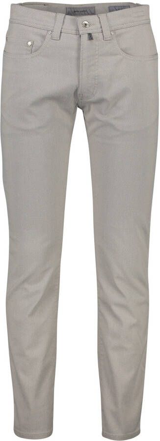 Pierre Cardin Futureflex Lyon Tapered Katoenen Broek Beige Heren - Foto 14