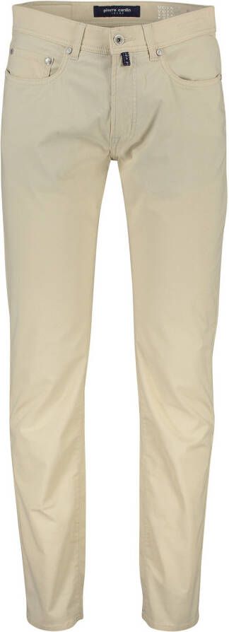 Pierre Cardin pantalon Lyon beige effen katoen