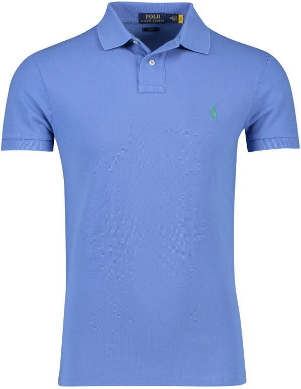 Polo Ralph Lauren Big & Tall polo blauw effen