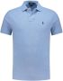 Ralph Lauren Polo T-shirt met korte mouwen Custom Slim Fit Blue Heren - Thumbnail 3