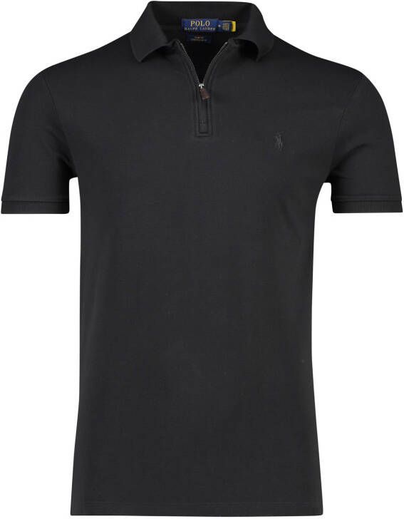 Polo Ralph Lauren Ralph Lauren poloshirt zwart Slim Fit
