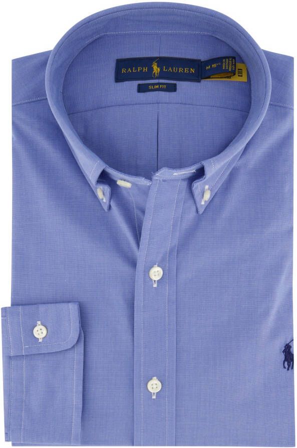 Polo Ralph Lauren Ralph Lauren Slim Fit overhemd blauw