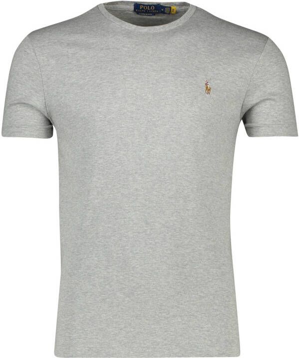 Ralph Lauren Zacht katoenen T-shirt met ronde hals en kenmerkende pony-borduursel Gray Heren - Foto 6