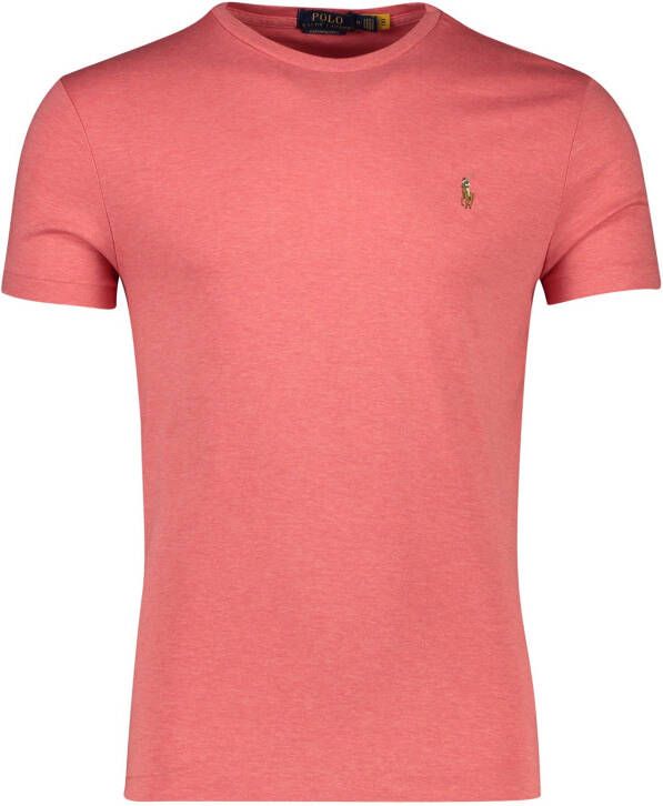 Ralph Lauren Roze Basic T-shirt met korte mouwen Pink Heren - Foto 2