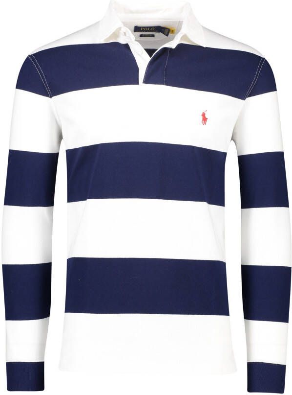 Polo Ralph Lauren Poloshirt met labelstitching model 'RUGBY'