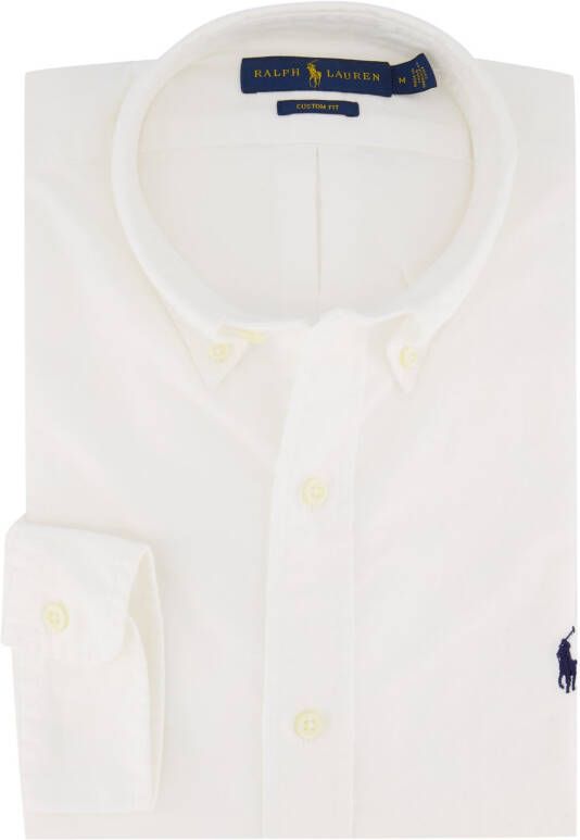 Polo Ralph Lauren Wit overhemd heren Ralph Lauren Custom Fit