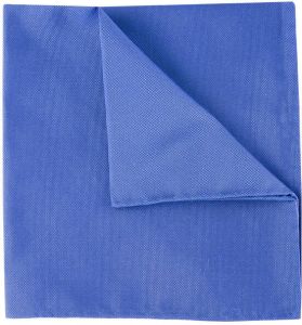 Profuomo pochet blauw oxford kwaliteit zijde
