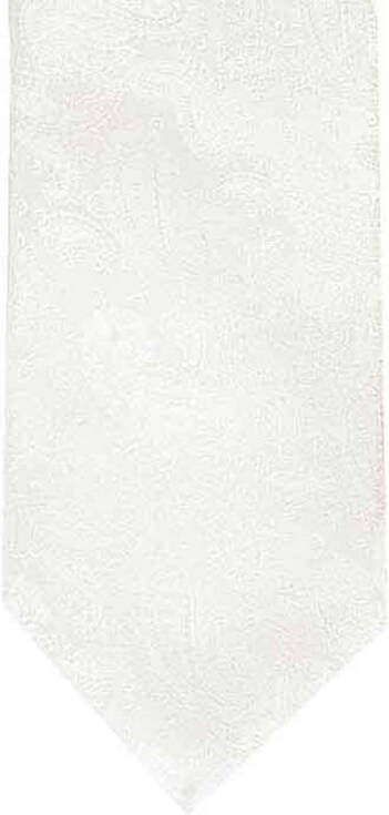 Profuomo Elegante Zijden Stropdas White Heren - Foto 5