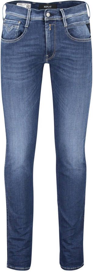 Replay Slim-Fit High-Waist Five-Pocket Jeans Blue Heren - Foto 3