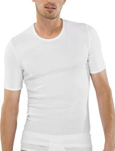 Schiesser t-shirt ondergoed aanbieding wit feinripp