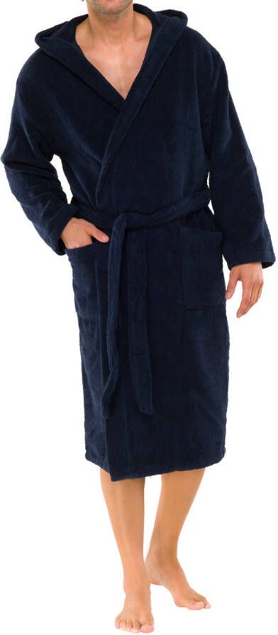 Schiesser Herenbadjas Essentials in zachte comfortabele frottee-kwaliteit - Foto 7