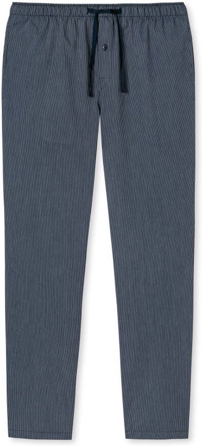 Schiesser Mix & Relax pyjamabroek lang gestreept blauw - Foto 2