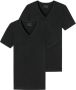 Schiesser Shirt met V-hals 95 5 met een diepe v-hals (Set van 2) - Thumbnail 2